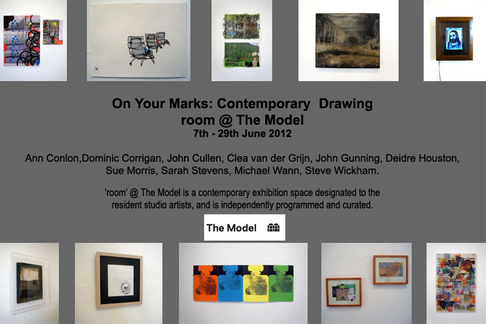 On Your Marks: Contemporary Drawing poster