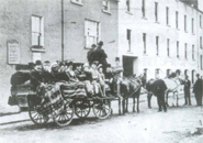 Bianconi’s Long Car leaving The Imperial Hotel